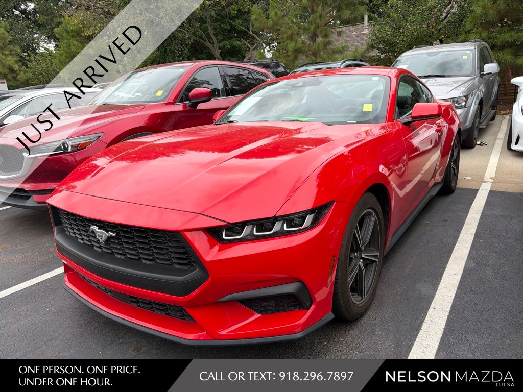 Race Red 2024 Ford Mustang Coupe Rear-Wheel Drive Automatic