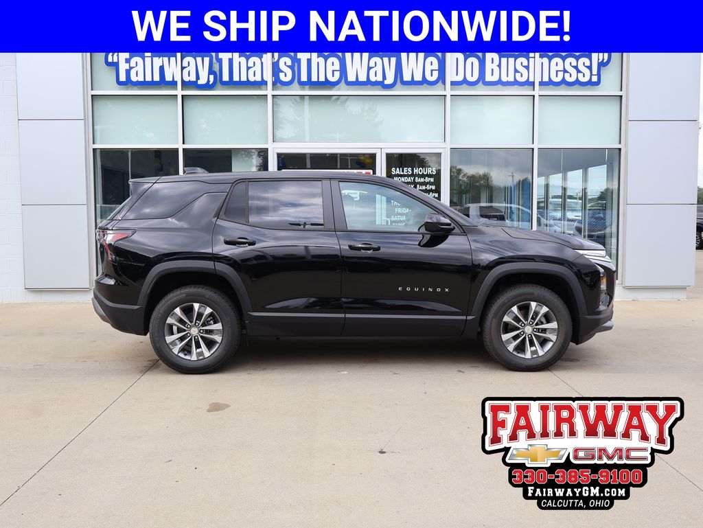 Mosaic Black Metallic 2027 Chevrolet Equinox SUV / Crossover Four-Wheel Drive 8-Speed Automatic