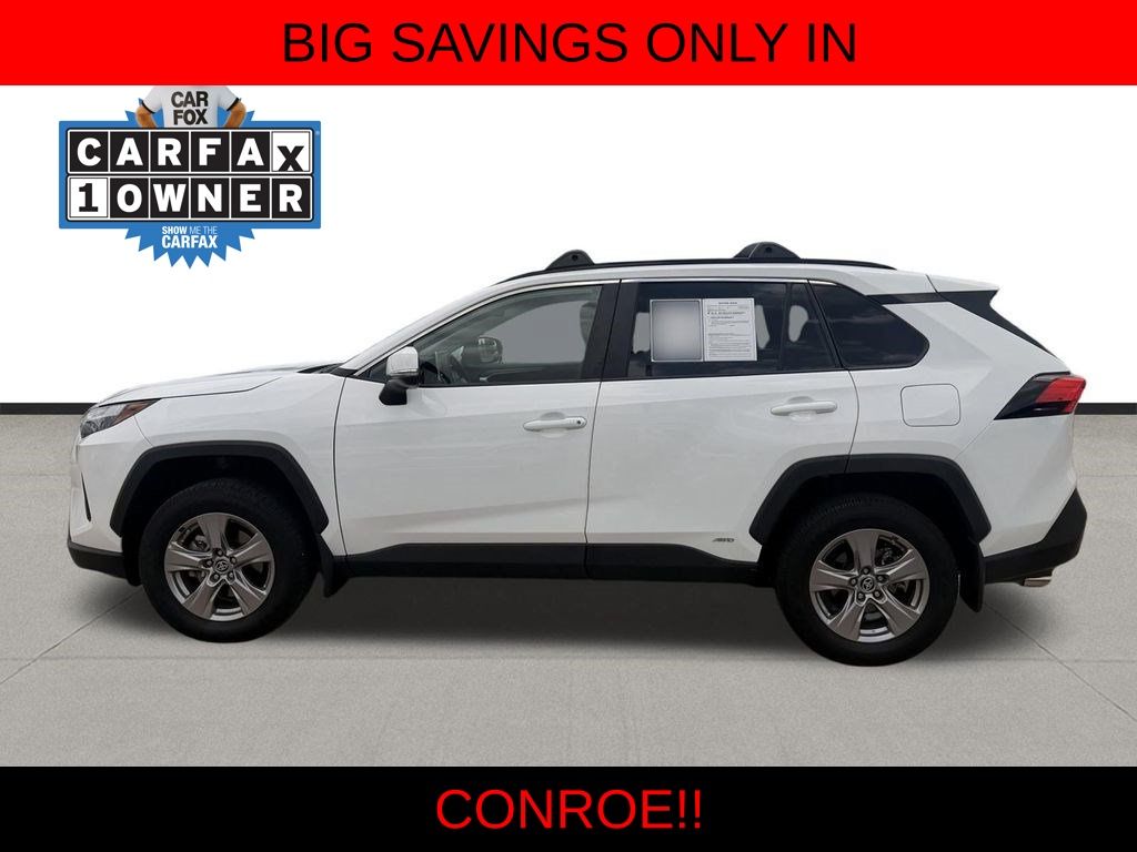 2024 Toyota RAV4 Hybrid LE White at Don McGill Toyota