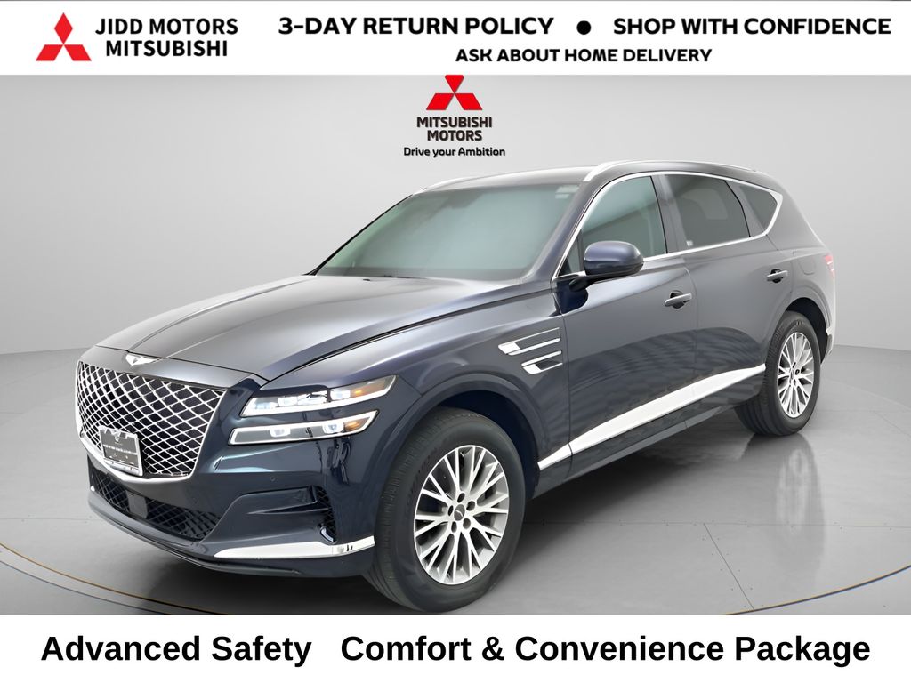 Capri Blue 2024 Genesis GV80 SUV / Crossover All-Wheel Drive 8-Speed Automatic