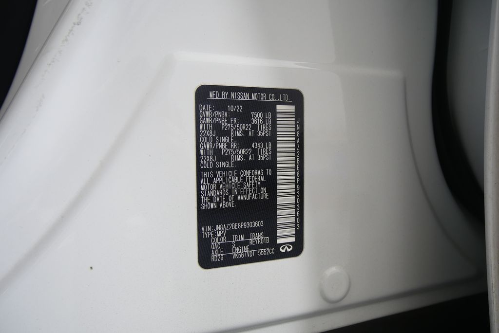 Thumbnail: 2023 INFINITI QX80 - 32