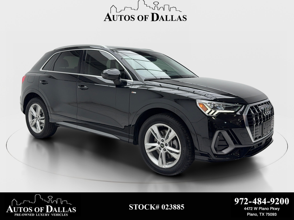 Black 2024 Audi Q3 quattro Premium S Line 45 TFSI SUV / Crossover All-Wheel Drive 8-Speed Automatic