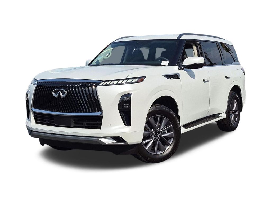 Gray 2027 INFINITI QX80 SUV / Crossover All-Wheel Drive 9-Speed Automatic Overdrive