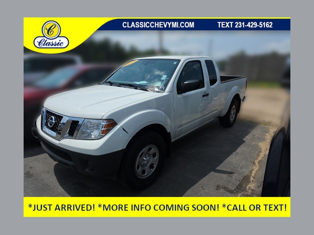 Glacier White 2020 Nissan Frontier Pickup Truck Four-Wheel Drive 9-Speed Automatic