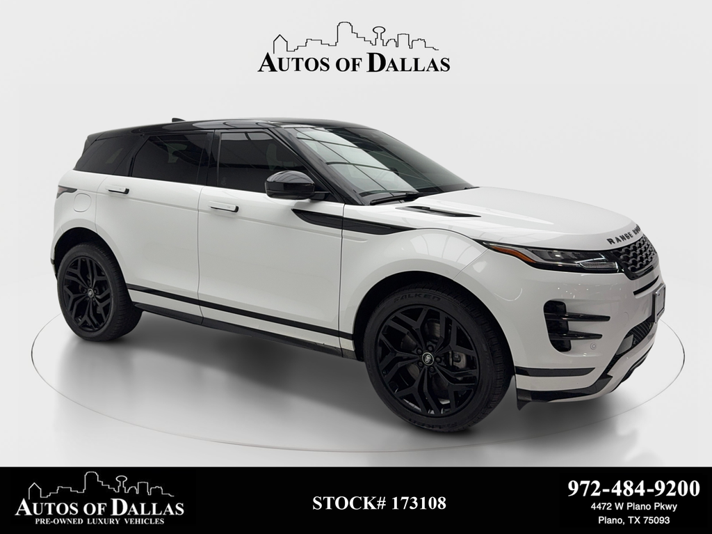 White 2022 Land Rover Range Rover Evoque SUV / Crossover All-Wheel Drive 9-Speed Automatic