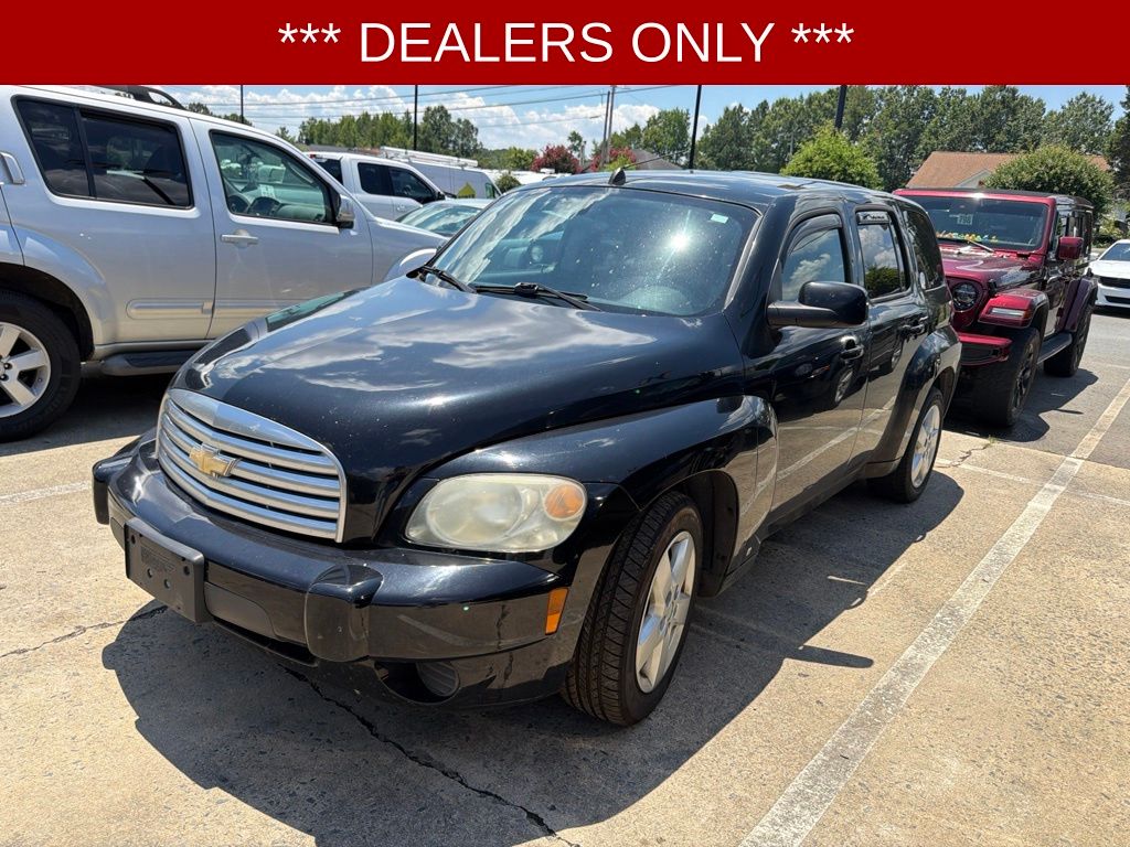 Black 2009 Chevrolet HHR Wagon Front-Wheel Drive 4-Speed Automatic