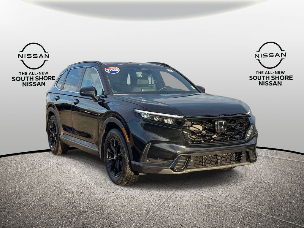 Crystal Black Pearl 2025 Honda CR-V Hybrid Sport-L FWD SUV / Crossover Front-Wheel Drive Continuously Variable Transmission