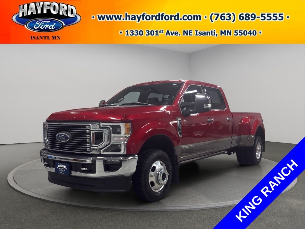 Rapid Red Metallic Tinted Clearcoat 2020 Ford F-350 Super Duty Pickup Truck Four-Wheel Drive Automatic
