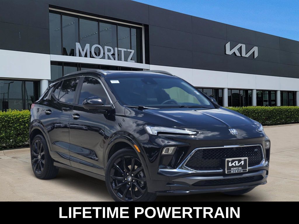 Black (Ebony Twilight Metallic) 2025 Buick Encore GX SUV / Crossover Front-Wheel Drive Continuously Variable Transmission