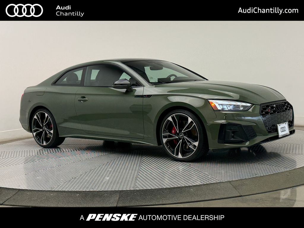 Green Metallic 2023 Audi S5 Coupe All-Wheel Drive 8-Speed Automatic