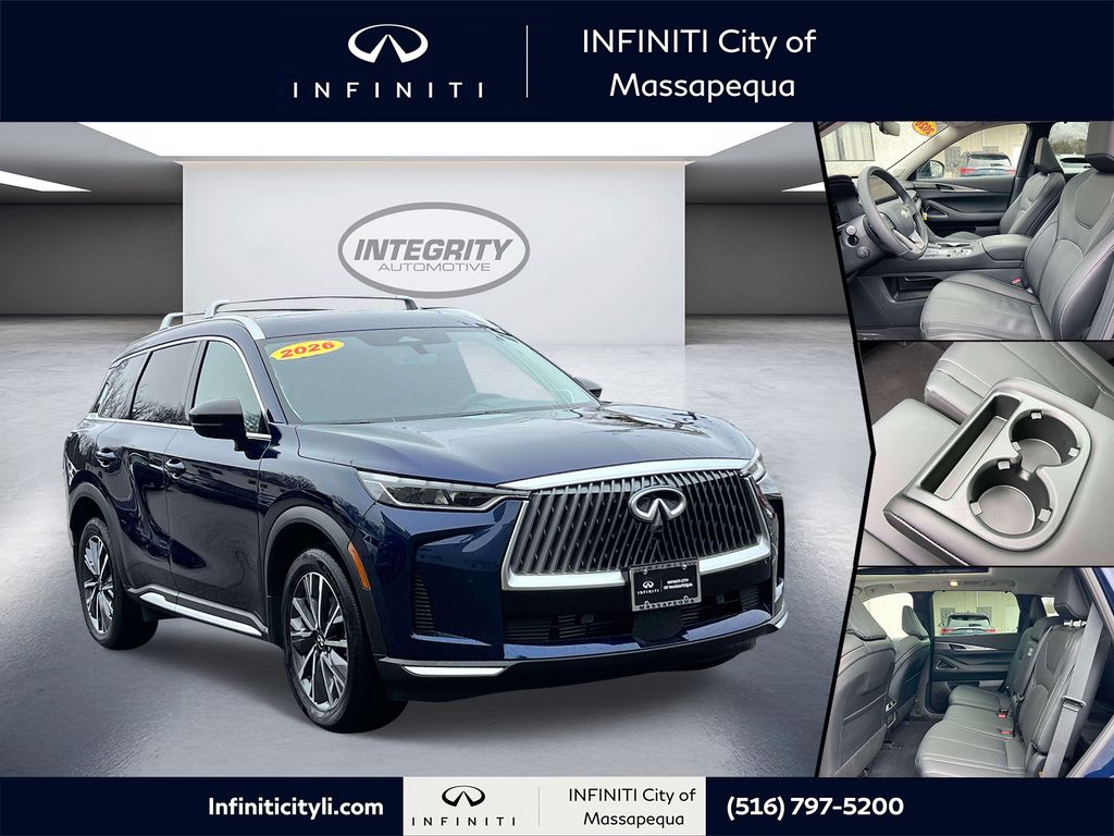 Grand Blue 2026 INFINITI QX60 Luxe AWD SUV / Crossover All-Wheel Drive 9-Speed Automatic