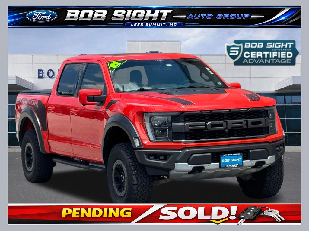Code Orange Metallic 2021 Ford F-150 Pickup Truck Four-Wheel Drive Automatic