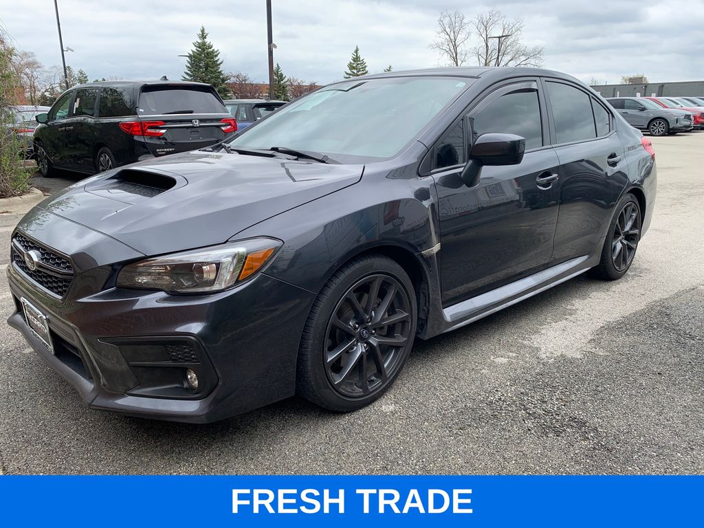 Dark Gray Metallic 2019 Subaru WRX Limited AWD Sedan All-Wheel Drive Continuously Variable Transmission