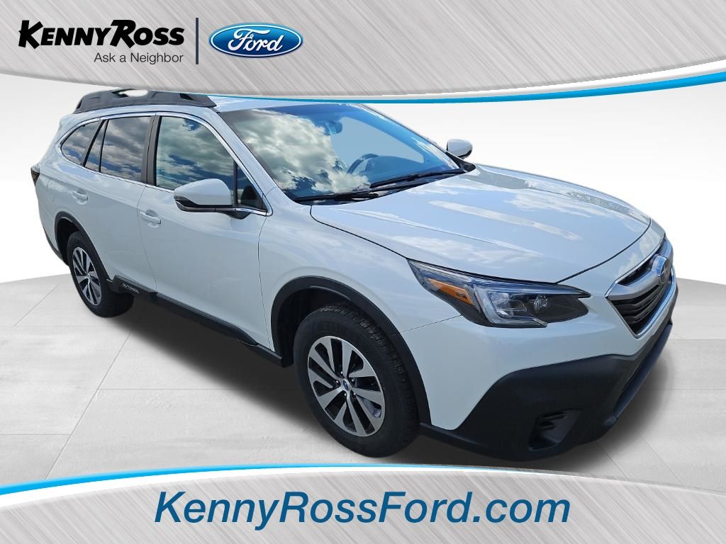 Crystal White Pearl 2021 Subaru Outback SUV / Crossover All-Wheel Drive Continuously Variable Transmission