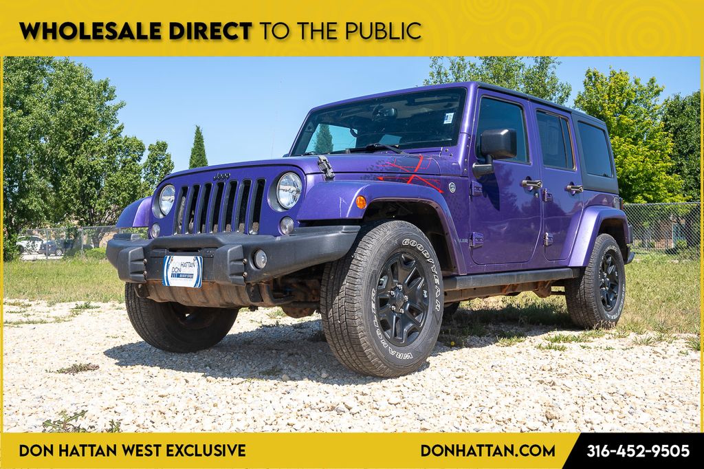Xtreme Purple Pearl Coat 2016 Jeep Wrangler SUV / Crossover Four-Wheel Drive 6-Speed Manual