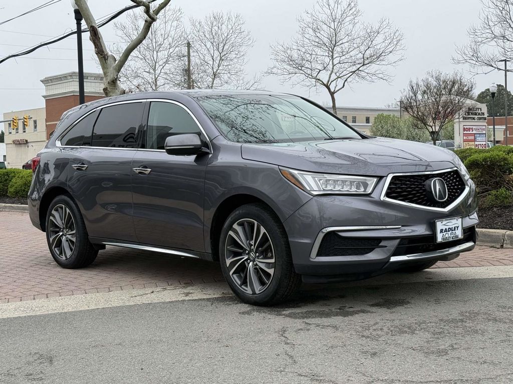 Gray 2020 Acura MDX SH-AWD with Technology Package SUV / Crossover All-Wheel Drive 9-Speed Automatic