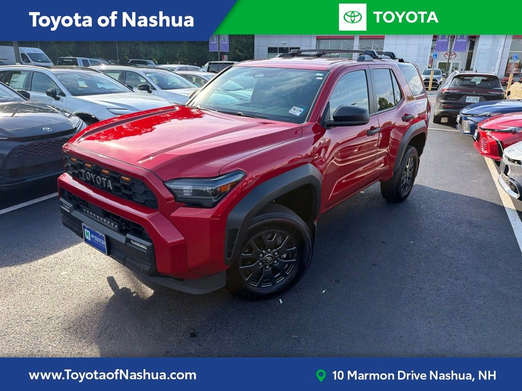 Supersonic Red 2025 Toyota 4Runner SUV / Crossover Four-Wheel Drive 8-Speed Automatic
