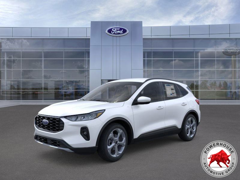 Star White Metallic Tri-Coat 2026 Ford Escape Hybrid SUV / Crossover All-Wheel Drive Continuously Variable Transmission