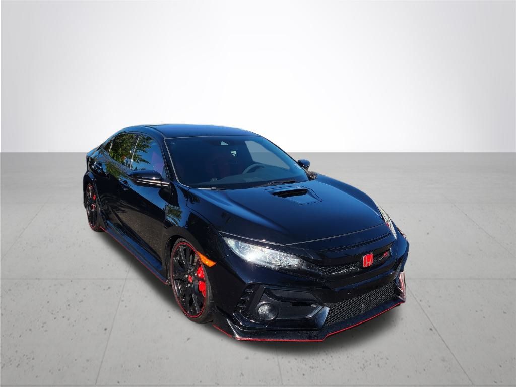 Used 2021 Honda Civic Hatchback Type-R with VIN SHHFK8G74MU201413 for sale in Gladstone, OR