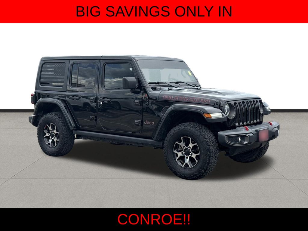 2018 Jeep Wrangler Unlimited Rubicon Black at DeMontrond Automotive Group