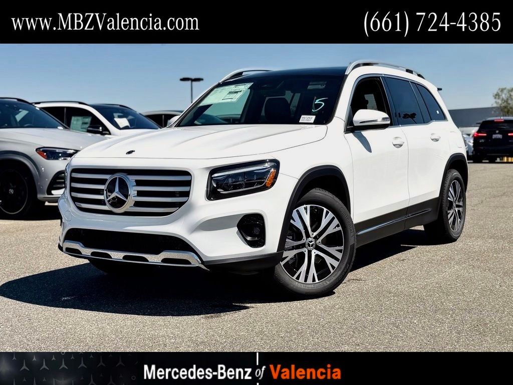 White 2026 Mercedes-Benz GLB 250 FWD SUV / Crossover Front-Wheel Drive 8-Speed Dual Clutch