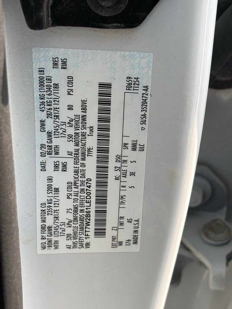 2020 Ford F-250SD XL photo