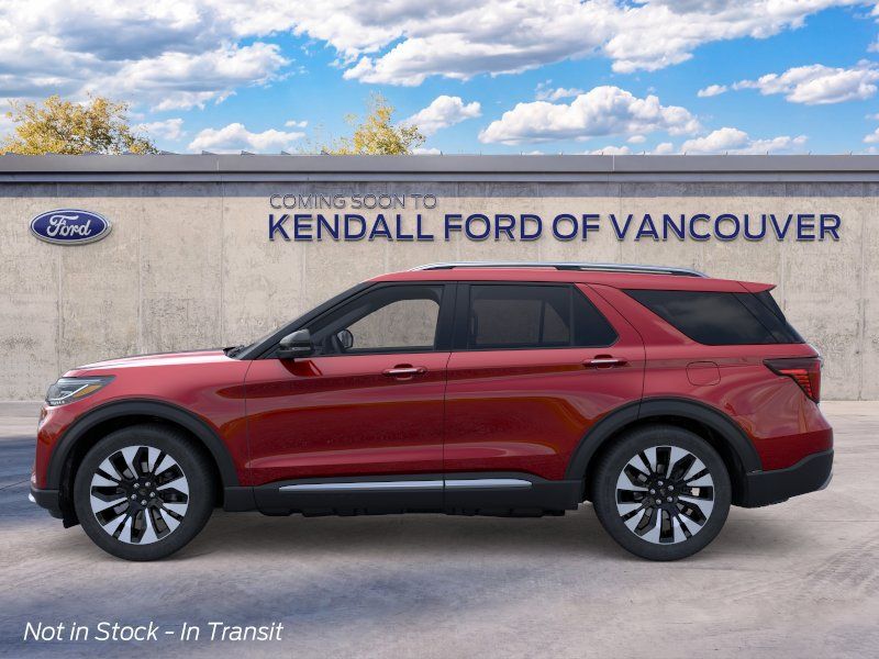 New 2026 Red Ford Platinum image 3