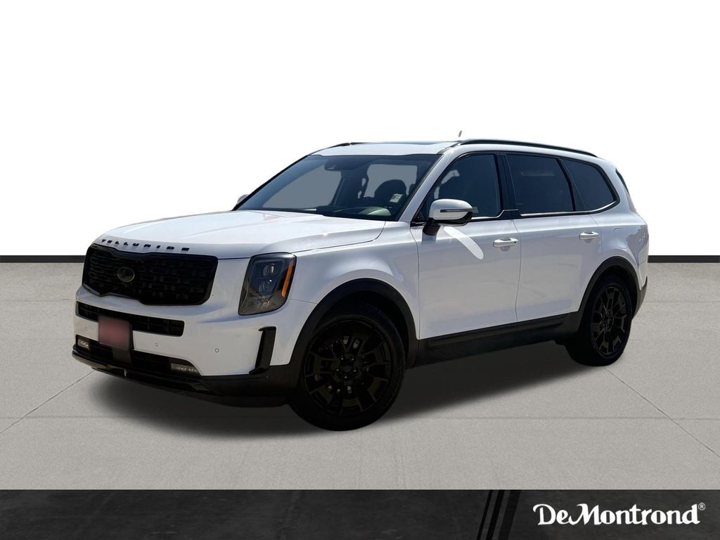 2021 Kia Telluride SX White at Baytown Hyundai