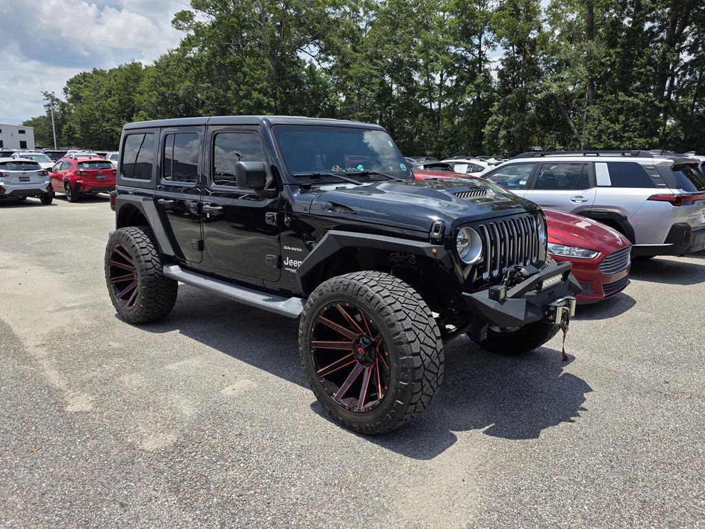 Black Clearcoat 2018 Jeep Wrangler SUV / Crossover Four-Wheel Drive 6-Speed Manual