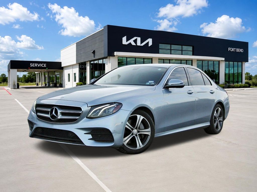 Diamond Silver Metallic 2017 Mercedes-Benz E-Class Sedan Rear-Wheel Drive 9-Speed Automatic