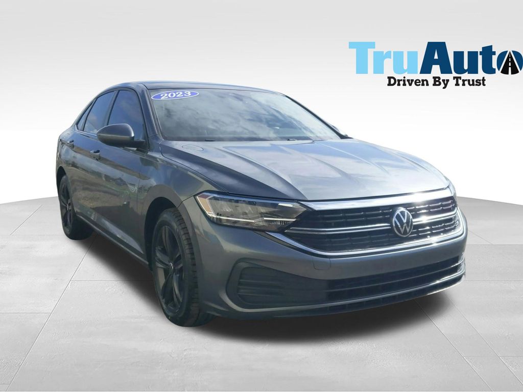 Gray 2023 Volkswagen Jetta Sedan Front-Wheel Drive 8-Speed Automatic