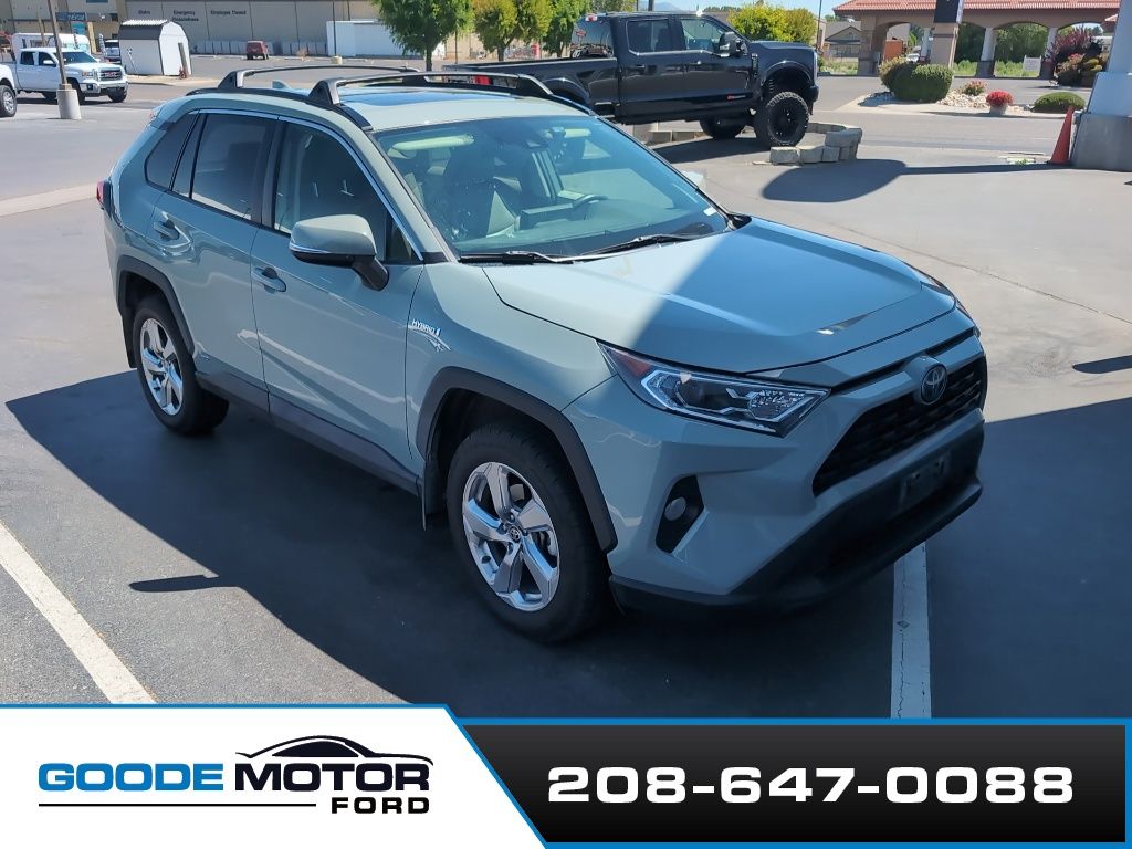 Lunar 2021 Toyota RAV4 Hybrid SUV / Crossover All-Wheel Drive Continuously Variable Transmission
