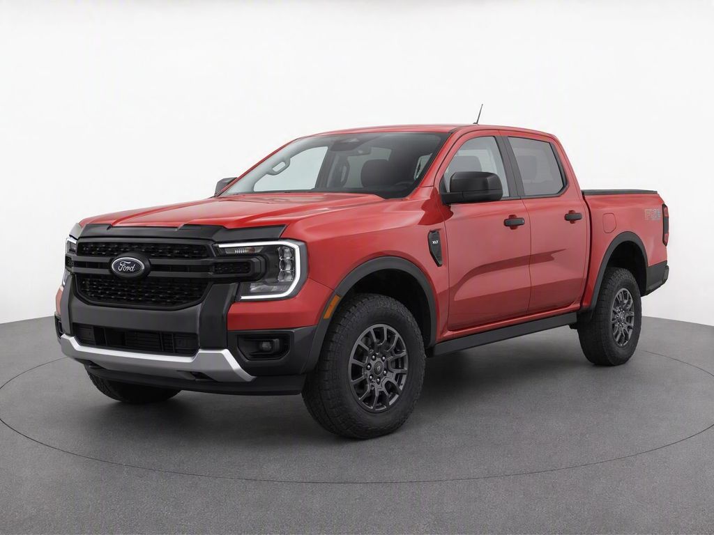 Used 2025 Red Ford XLT image 2