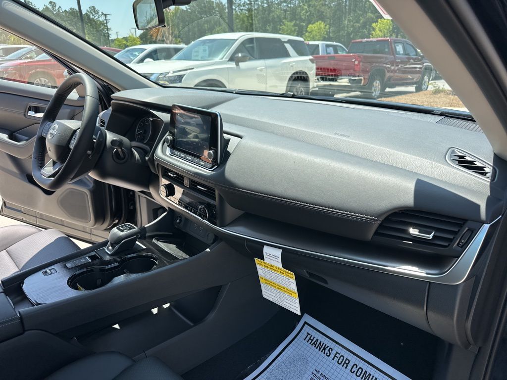 2025 Super Black Nissan Rogue SV FWD SUV