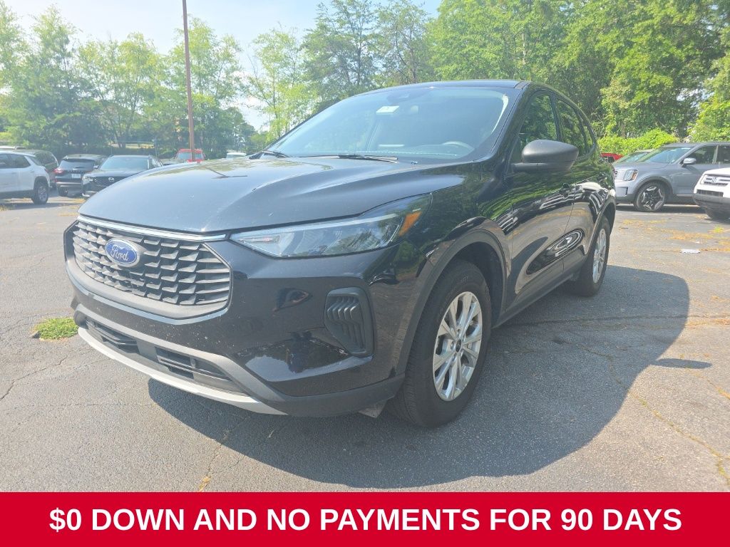Black Metallic 2025 Ford Escape SUV / Crossover All-Wheel Drive 8-Speed Automatic