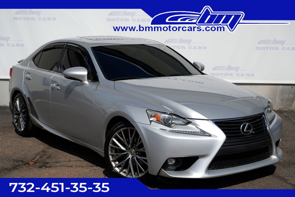 Silver 2015 Lexus IS 250 Sedan RWD Sedan Rear-Wheel Drive 6-Speed Automatic