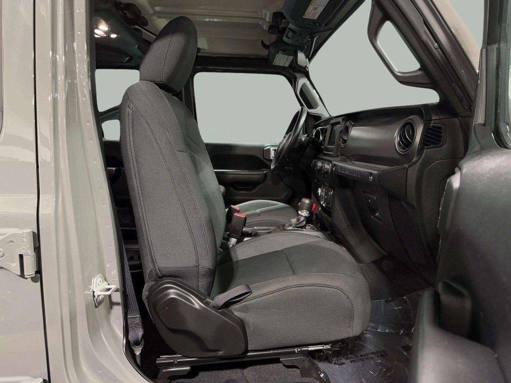 Used 2021 Sting-Gray Clearcoat Jeep Unlimited Willys image 25