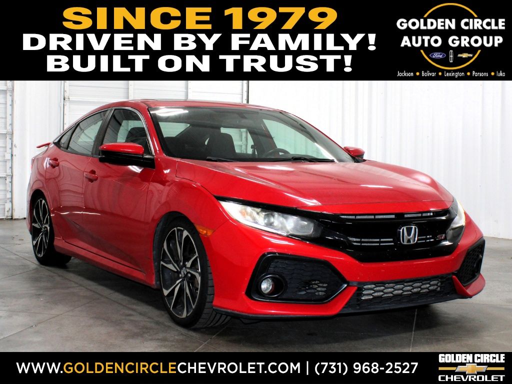 Rallye Red 2017 Honda Civic Sedan Front-Wheel Drive 6-Speed Manual