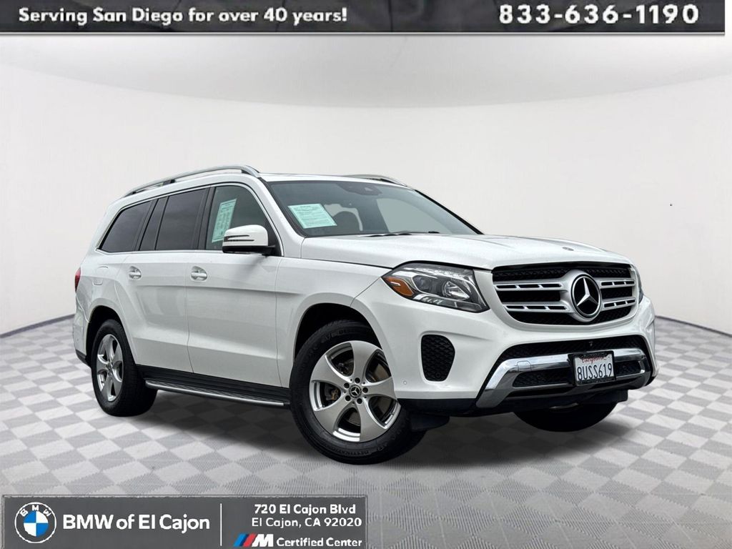 Polar White 2018 Mercedes-Benz GLS 450 4MATIC SUV / Crossover All-Wheel Drive 9-Speed Automatic