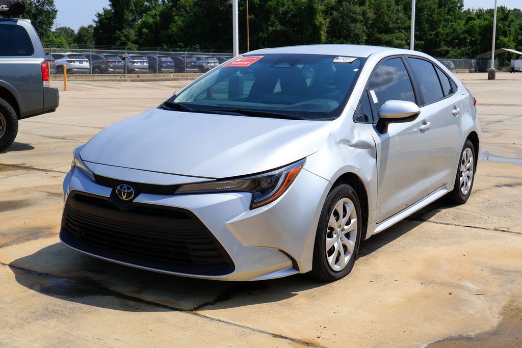 Classic Silver Metallic 2025 Toyota Corolla Sedan Front-Wheel Drive Continuously Variable Transmission