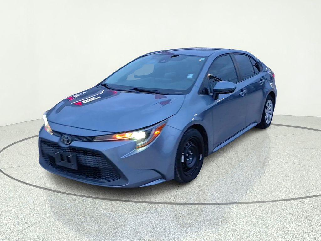 2020 Toyota Corolla LE Blue at Durrett Motor Company