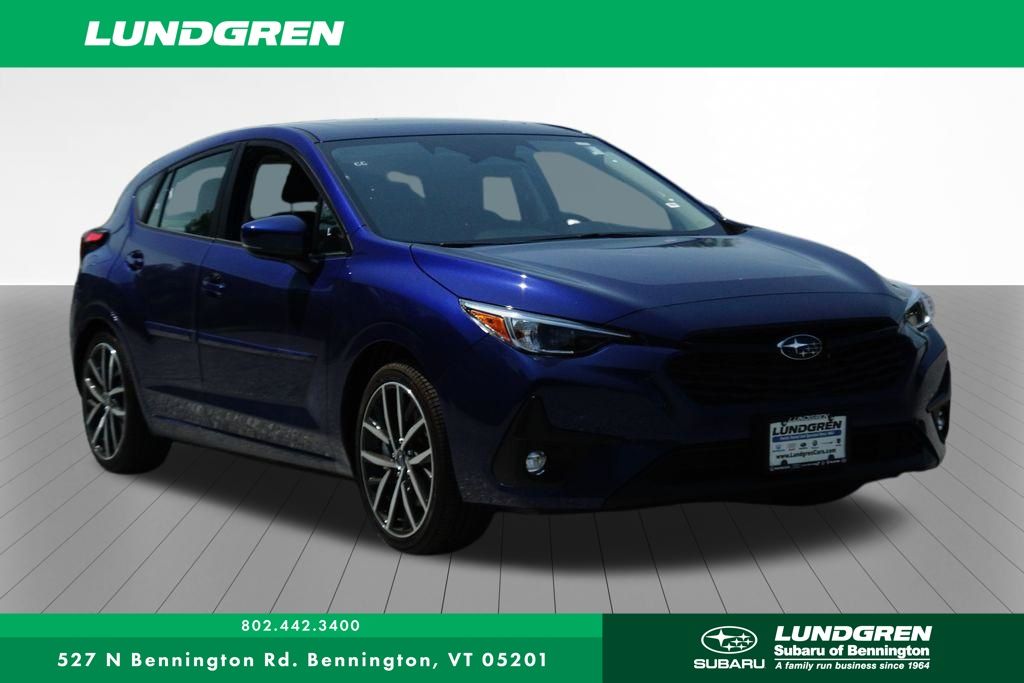 Sapphire Blue Pearl 2026 Subaru Impreza Wagon All-Wheel Drive Continuously Variable Transmission