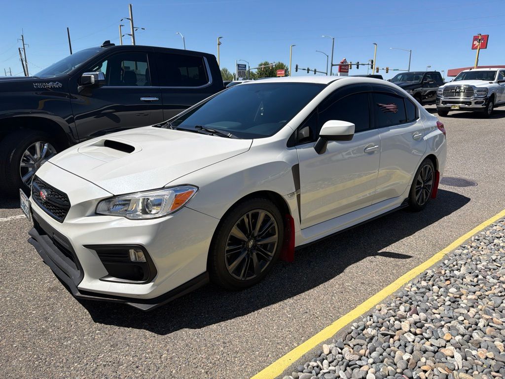Crystal White Pearl 2020 Subaru WRX AWD Sedan All-Wheel Drive 6-Speed Manual