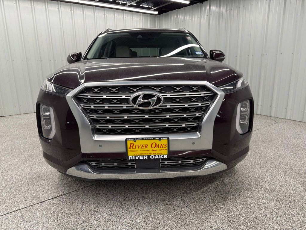 2020 Hyundai Palisade Limited Red at Joe Myers Mazda Kia