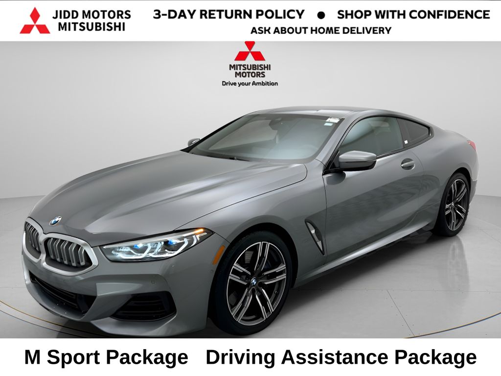 Skyscraper Gray Metallic 2025 BMW 8 Series Coupe All-Wheel Drive 8-Speed Automatic