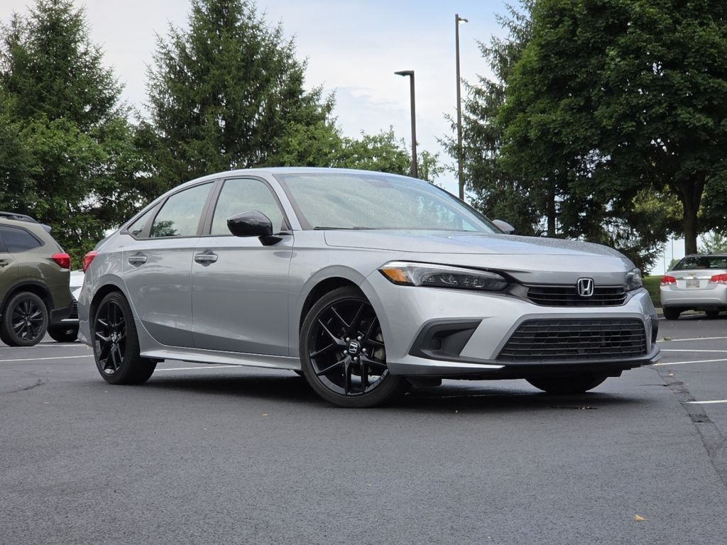 Certified Used 2024 Gray Honda Sport image 2
