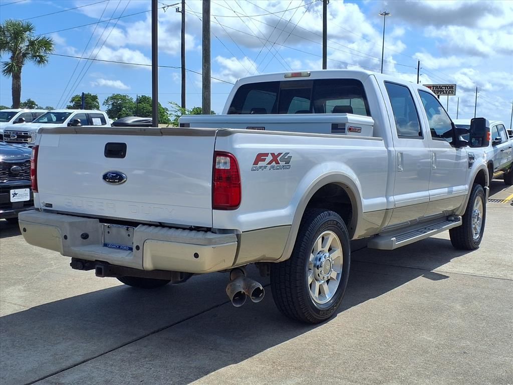2010 Ford F-250SD King Ranch White at Emmons Autoplex