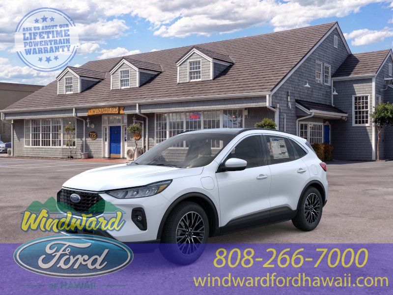 Silver Metallic 2025 Ford Escape Hybrid Plug-in SUV / Crossover Front-Wheel Drive Continuously Variable Transmission