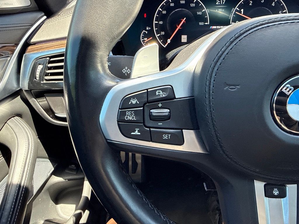 2019 Black Sapphire Metallic BMW 5 Series M550i xDrive AWD Sedan