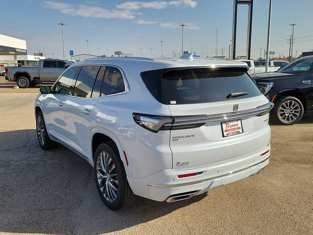 2026 Buick Enclave Avenir White at Brown Buick GMC